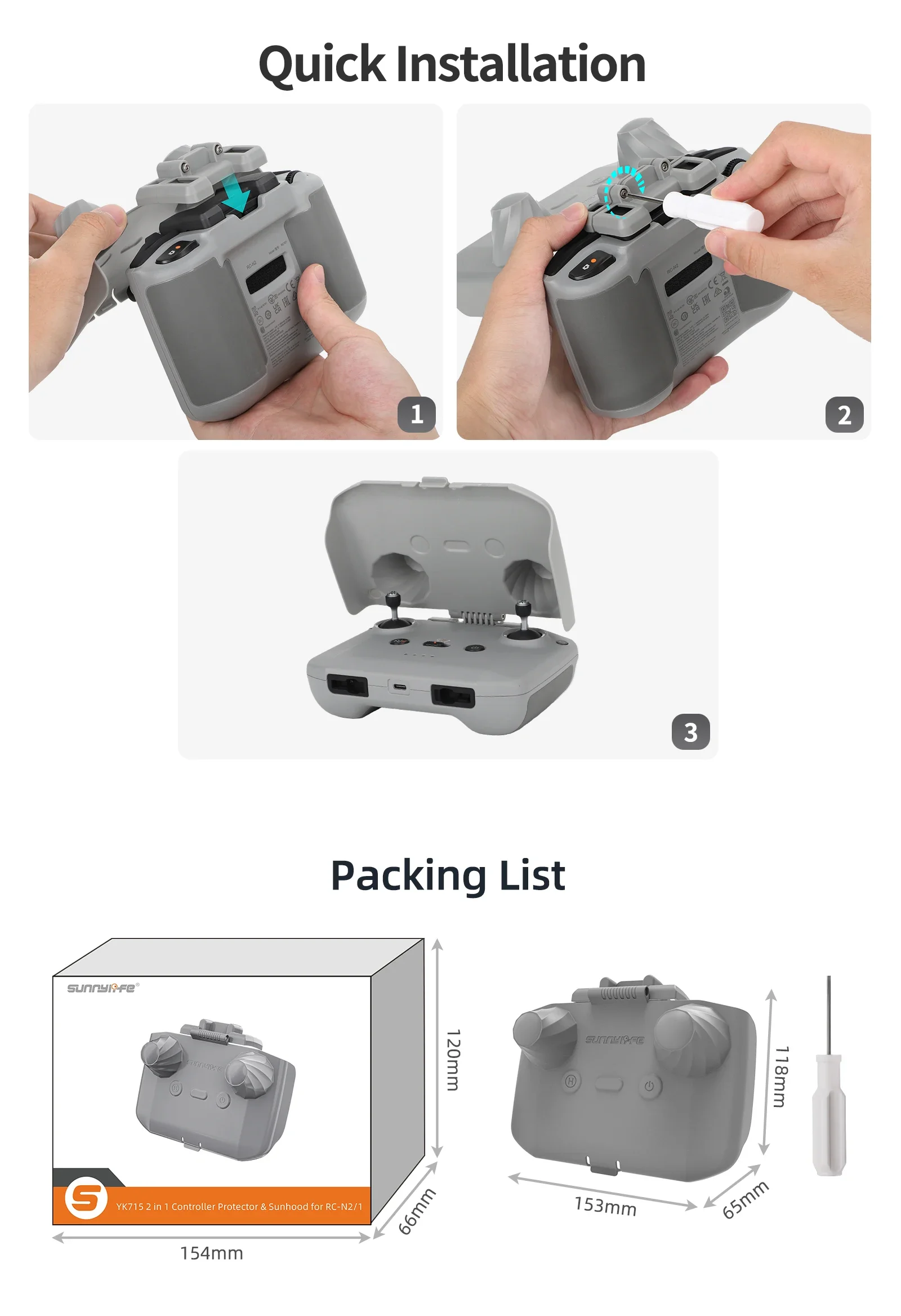 2 in 1 Controller Protector Su - đánh giá và giá Drone Joystick Cover