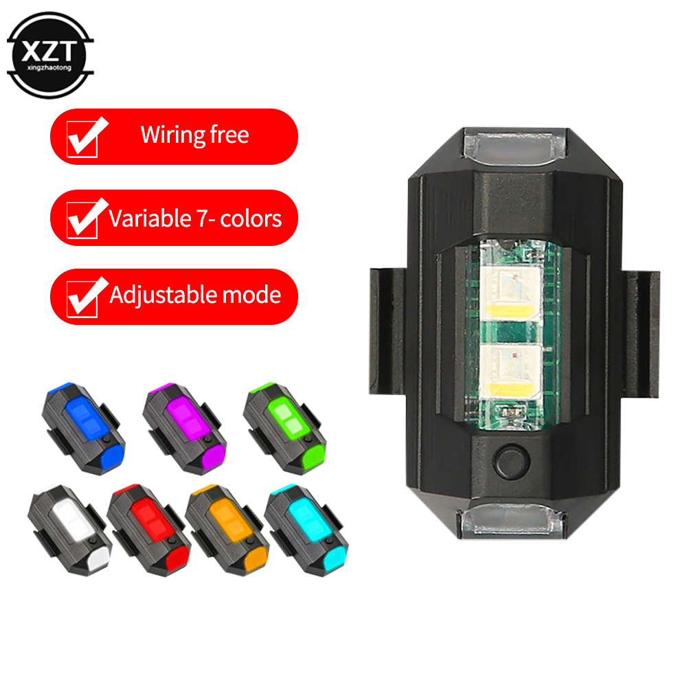 USB LED Anti-Collision Drone S - đánh giá và giá Drone Strobe Light