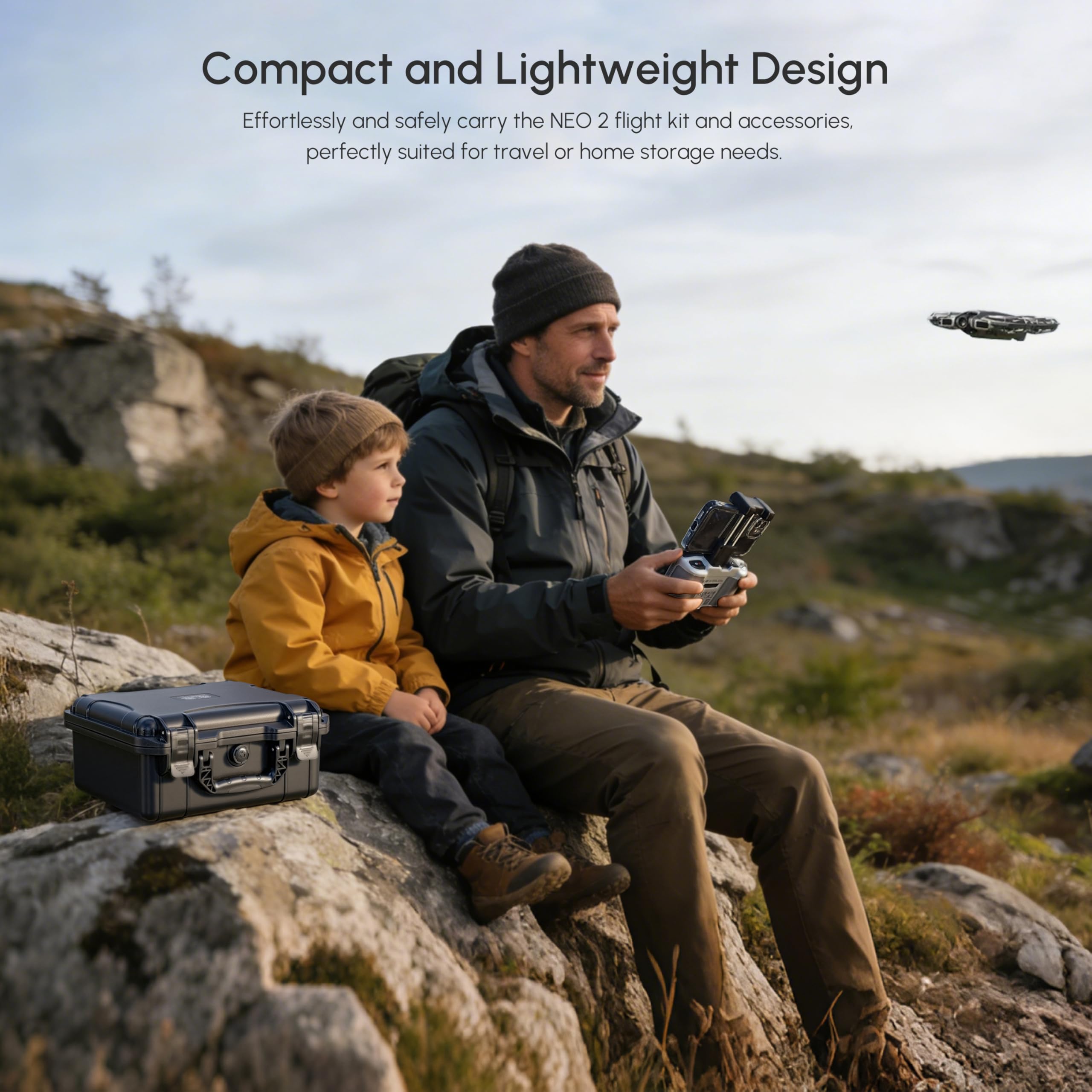 NEO 2 Case,Waterproof Hard Car - đánh giá và giá Drone Joystick Cover