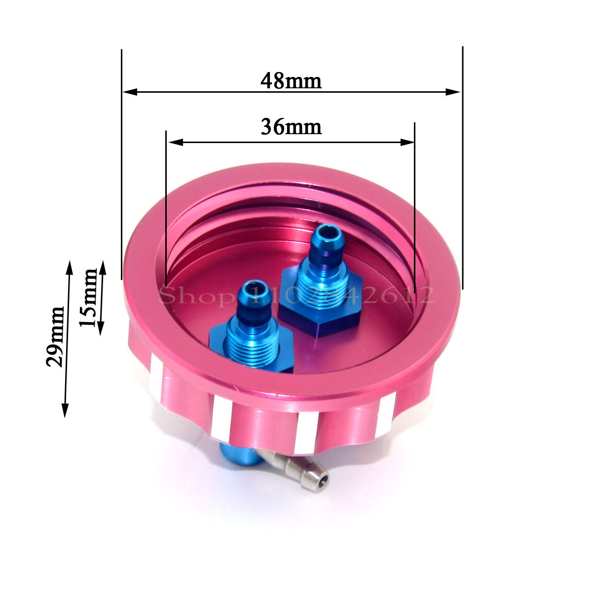 New Aluminum CNC Oil Drum Cove - đánh giá và giá Drone Joystick Cover