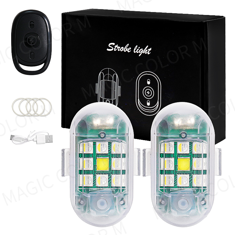 2PCS Wireless LED Strobe Light - đánh giá và giá Drone Strobe Light