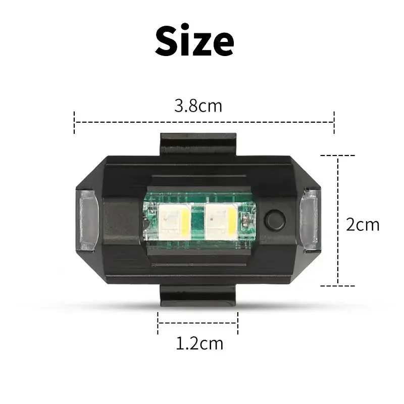 Motorcycle Lights Drone Strobe - đánh giá và giá Drone Strobe Light