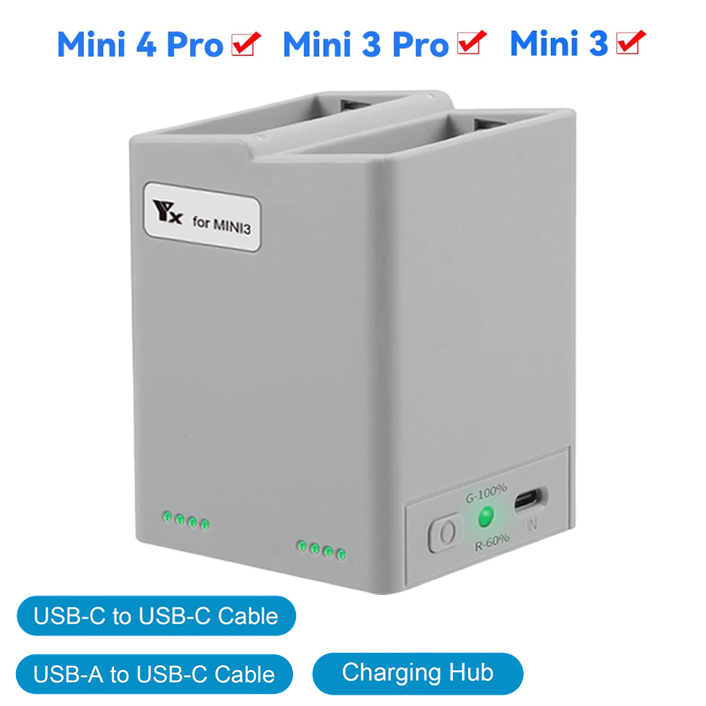 For DJI Mini 3Pro/4Pro Battery - đánh giá và giá Drone Charging Hub