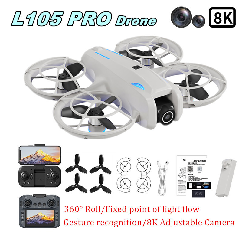 L105 PRO Drone Duel 8k Lens Fu - đánh giá và giá Drone Power Bank